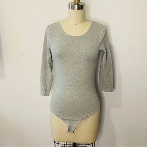 GAP Light Gray Bodysuit